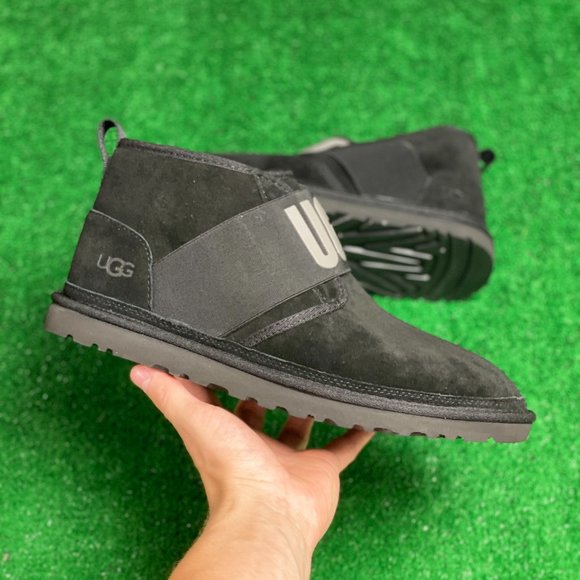 UGG Other - UGG Neumel II Graphic Mens Suede Chukka Boots  Black UGG 1119392 BLK NEW Size 11